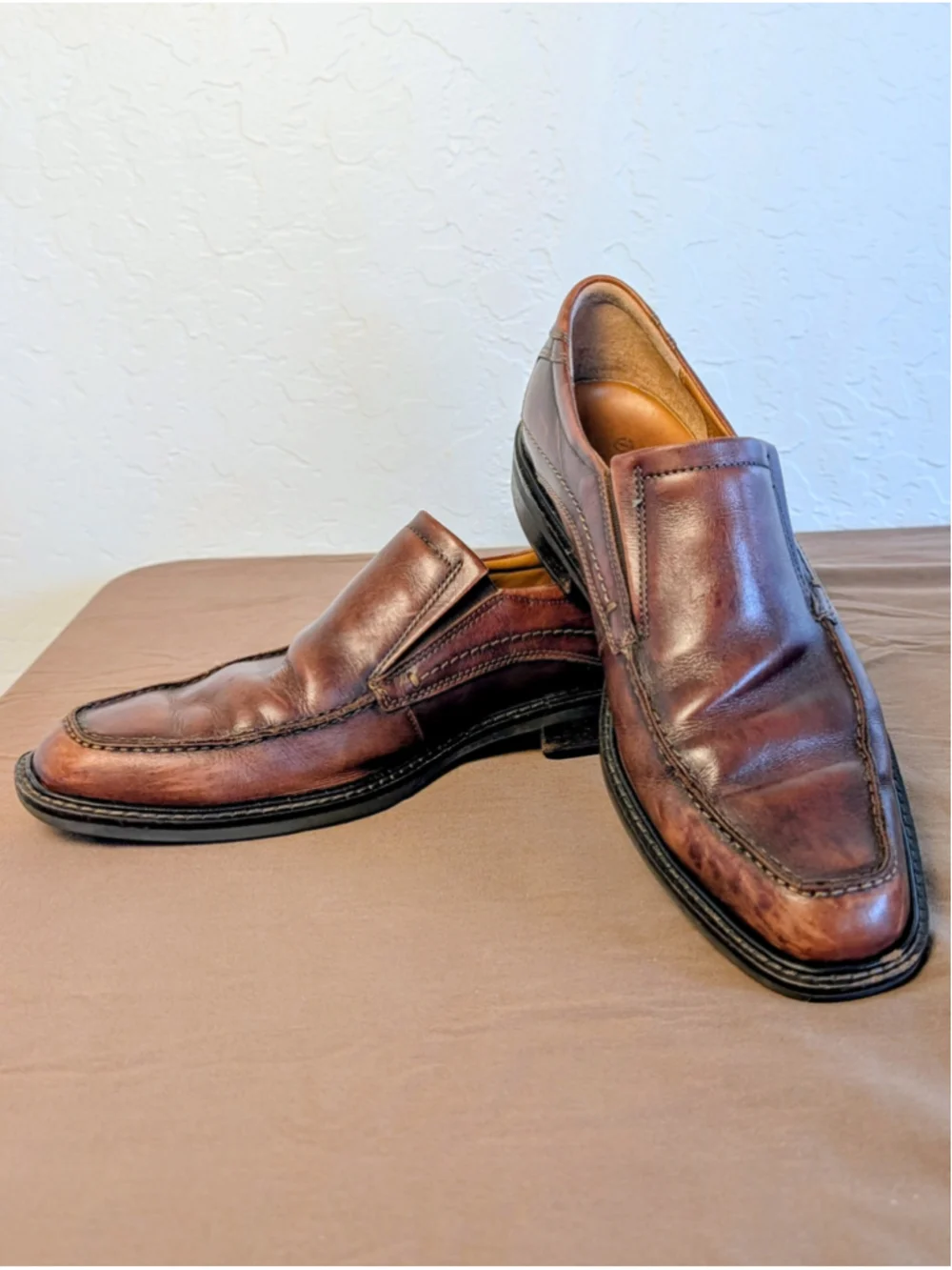 Ecco genuine leather